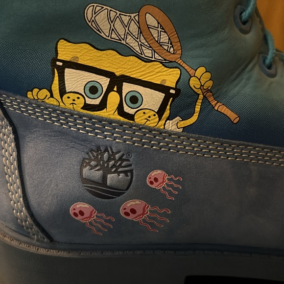 SpongeBob Timberland boots - Picture 6 of 7